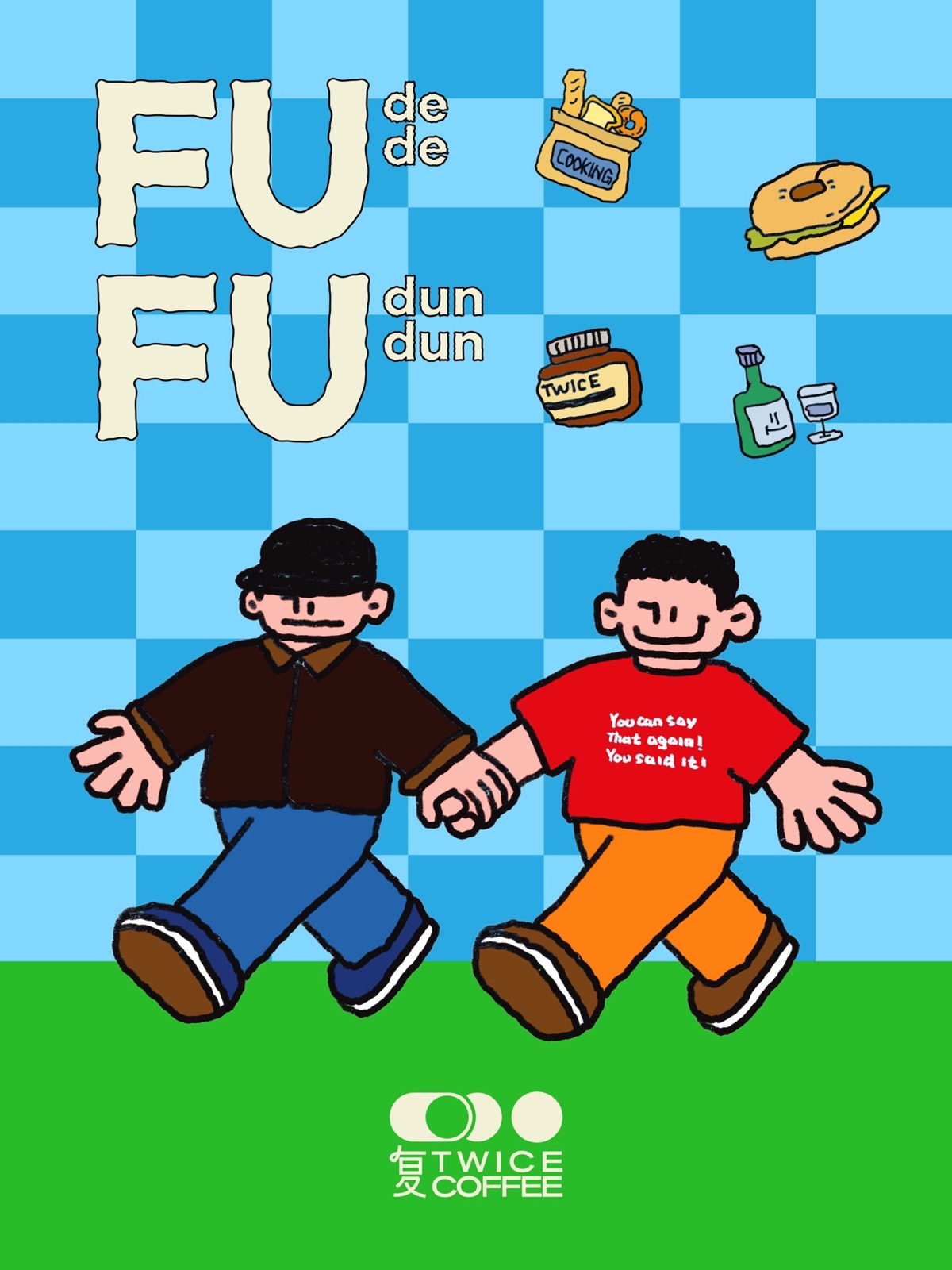 复咖啡 IP 形象设计